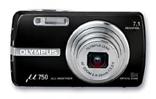 Цифровой фотоаппарат OLYMPUS Mju 750 Silver